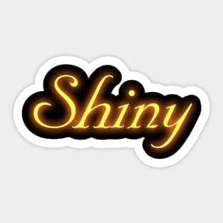 Shiny Sticker